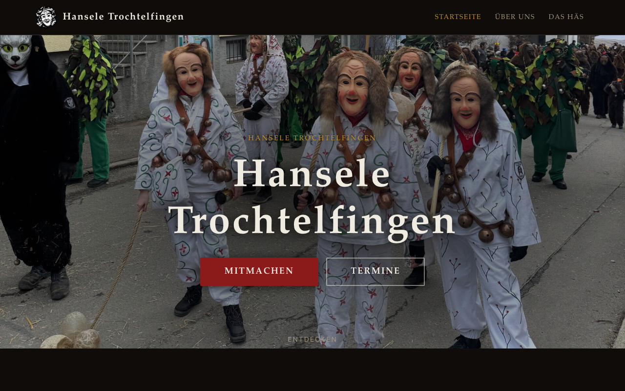 Screenshot hansele.com